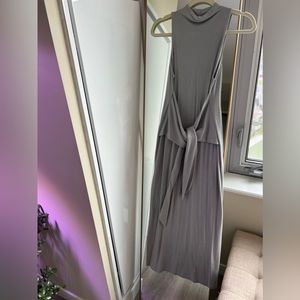 Vince mock neck maxi dress